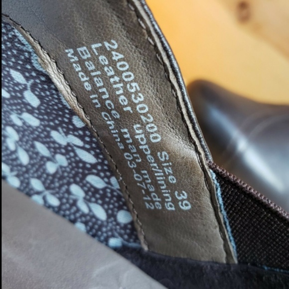 Dansko 39 US 9 Arden Chocolate Leather Comfy Clogs - Picture 6 of 8